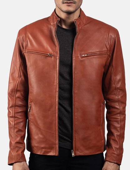 Leather Jacket For Mans