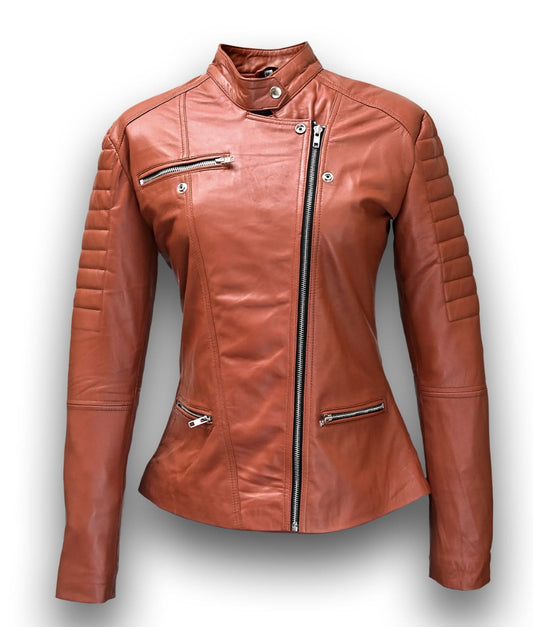 Leather Women Jacket.
