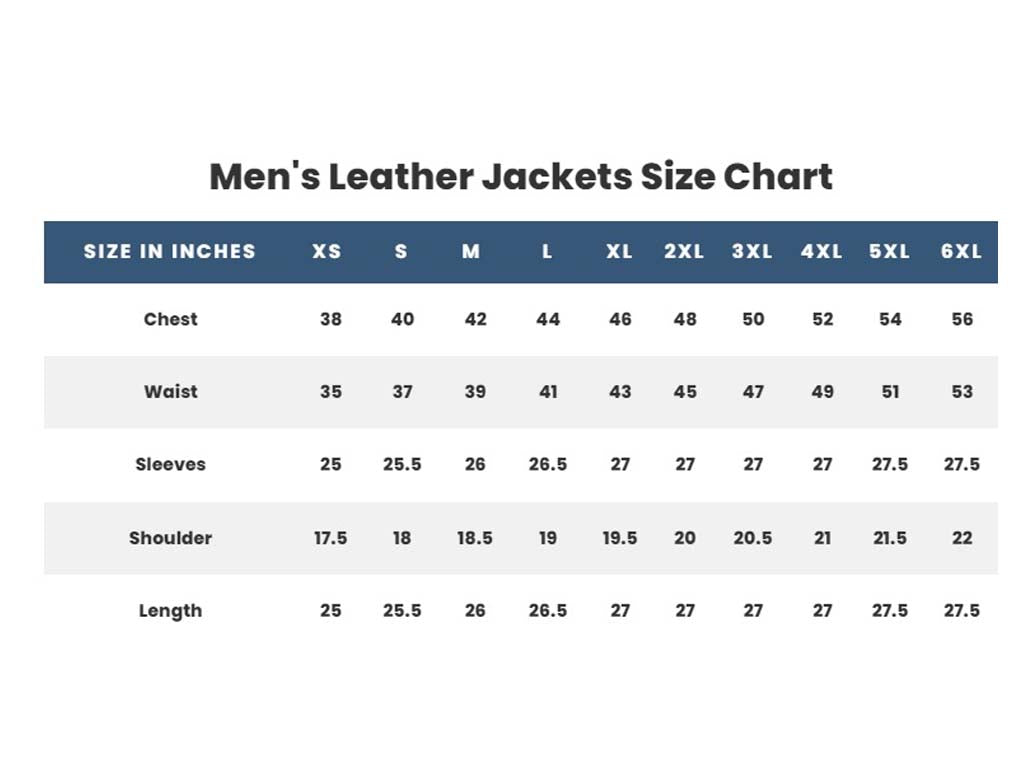 Leather vintage jacket for men.