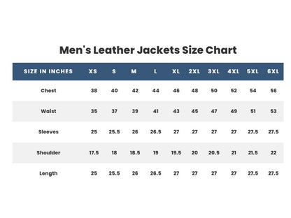 Leather Vest Coat For Men