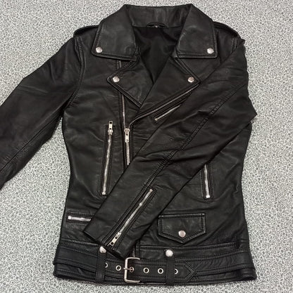 Leather Motorbike Jacket For Men