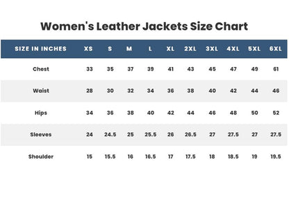 Brown Leather Jacket For Women